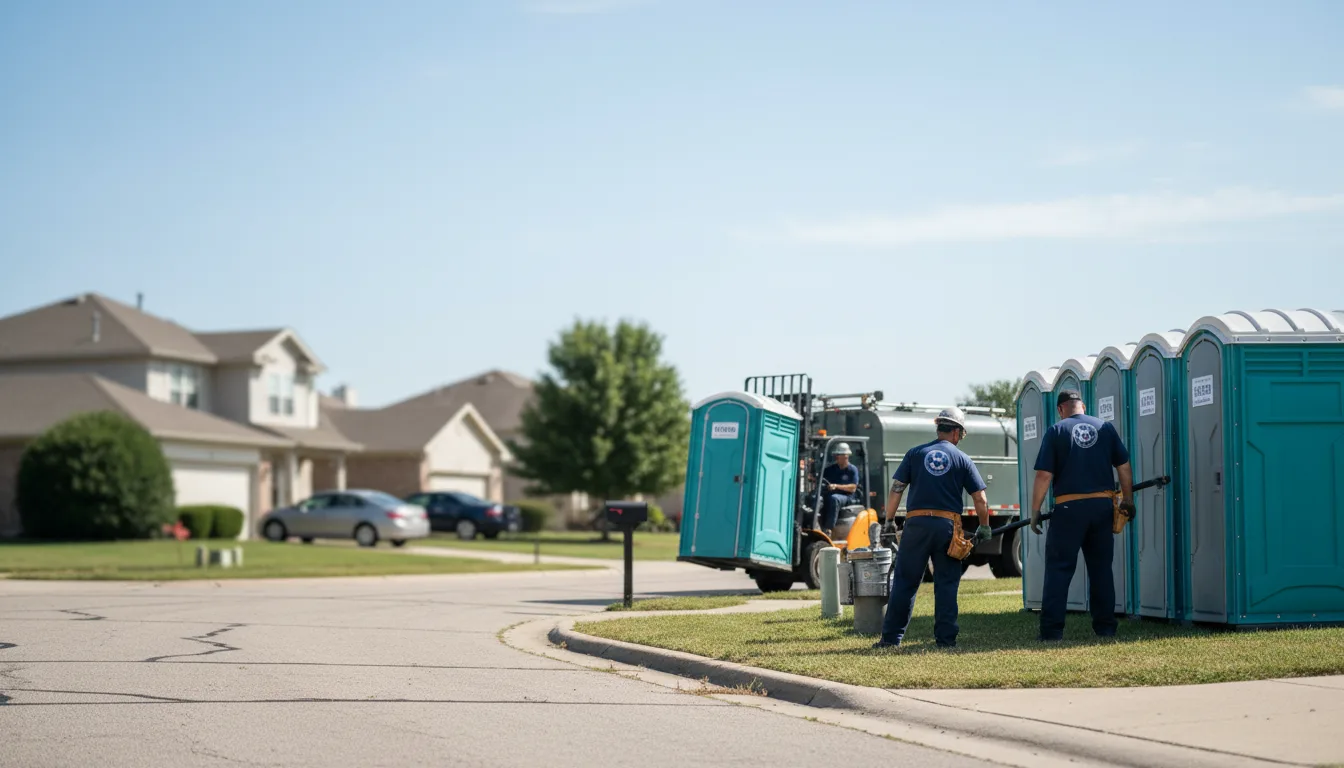 Porta Potty Rental in West Chester, IA near me